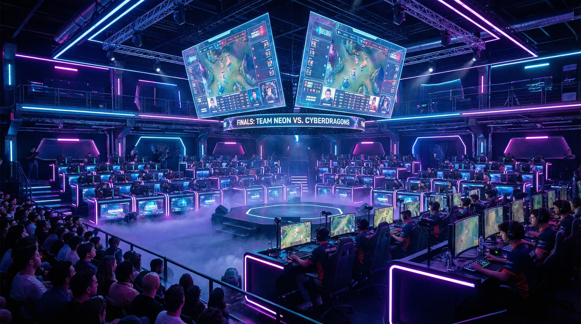 霓虹都市 - 电竞博彩 开放世界